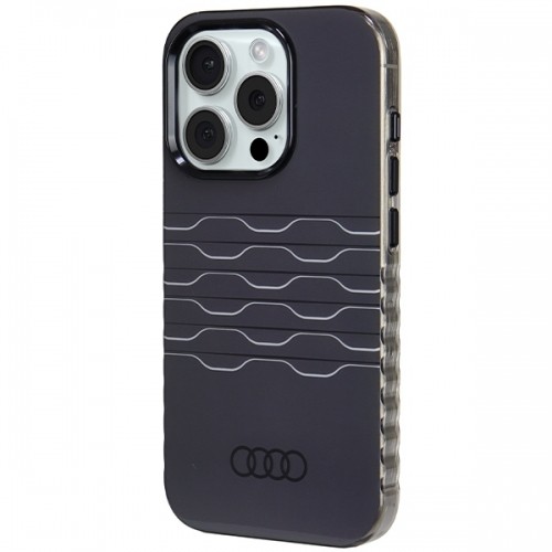 Audi IML MagSafe Case iPhone 15 Pro 6.1" czarny|black hardcase AU-IMLMIP15P-A6|D3-BK image 2