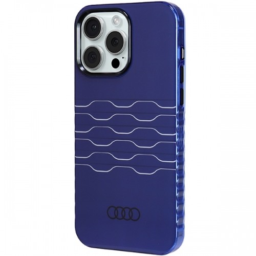 Audi IML MagSafe Case iPhone 15 Pro Max 6.7" niebieski|navy blue hardcase AU-IMLMIP15PM-A6|D3-BE image 2
