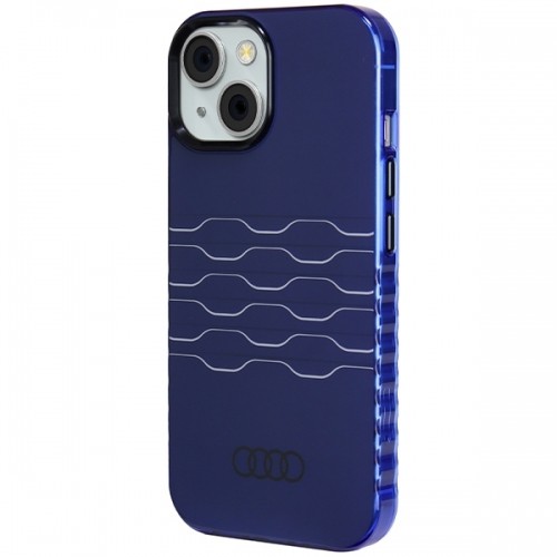 Audi IML MagSafe Case iPhone 15 | 14 | 13 6.1" niebieski|navy blue hardcase AU-IMLMIP15-A6|D3-BE image 2