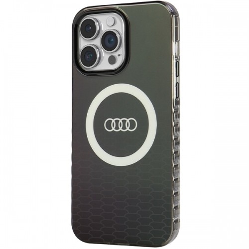 Audi IML Big Logo MagSafe Case iPhone 14 Pro Max 6.7" czarny|black hardcase AU-IMLMIP14PM-Q5|D2-BK image 2