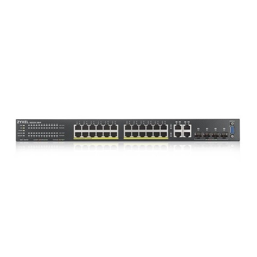Zyxel GS2220-28HP-EU0101F network switch Managed L2 Gigabit Ethernet (10/100/1000) Power over Ethernet (PoE) Black image 2