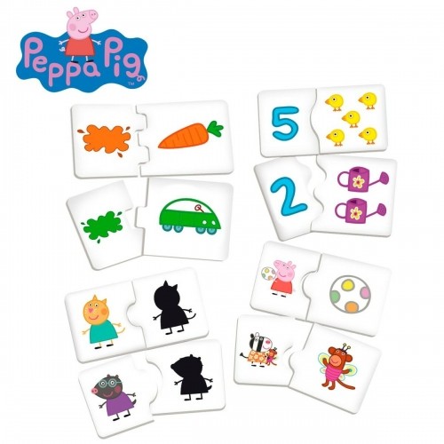 Daudzspēļu galds Peppa Pig (6 gb.) image 2