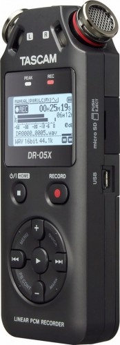 Tascam DR-05X dictaphone Flash card Black image 2