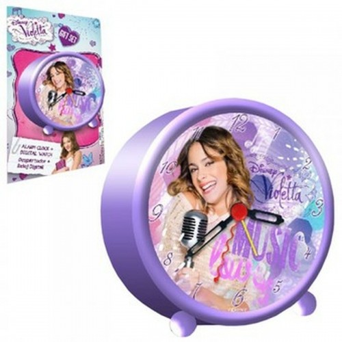 Часы-будильник Violetta Disney - Sveglia Analog image 2