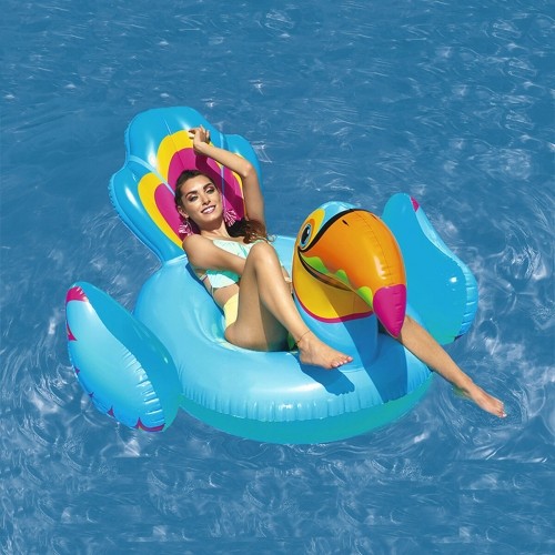 Inflatable Pool Float Bestway Tucán 207 x 150 cm Daudzkrāsains image 2