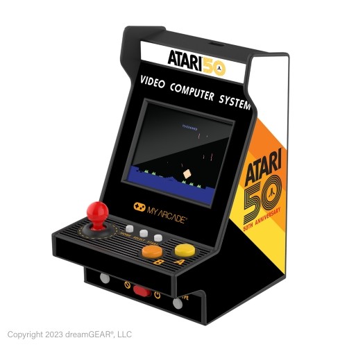 Dreamgear MY ARCADE Nano Player ,,Atari&quot; nešiojama žaidimų konsolė, 75 žaidimai viename image 2