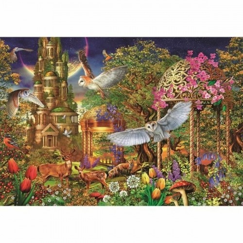 Puzle un domino komplekts Clementoni Woodland Fantasy 1500 Daudzums image 2