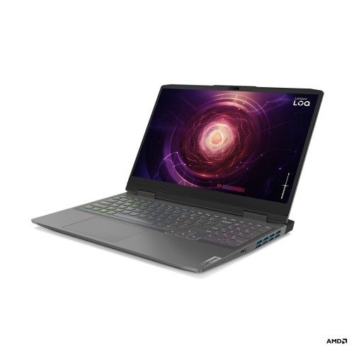 Lenovo LOQ Laptop 39.6 cm (15.6") Full HD AMD Ryzen™ 7 7840HS 16 GB DDR5-SDRAM 512 GB SSD NVIDIA GeForce RTX 4060 Wi-Fi 6 (802.11ax) Windows 11 Home Grey image 2