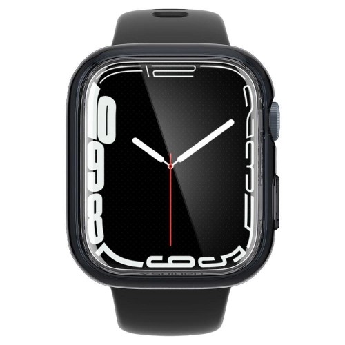Spigen Ultra Hybrid case for Apple Watch 7 | 8 | 9 (45 mm) - transparent gray image 2
