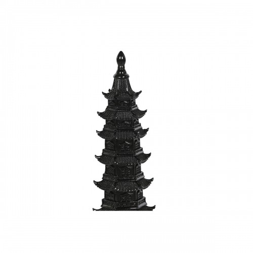 Dekoratīvās figūriņas Home ESPRIT Melns Austrumniecisks 9 x 9 x 41 cm image 2
