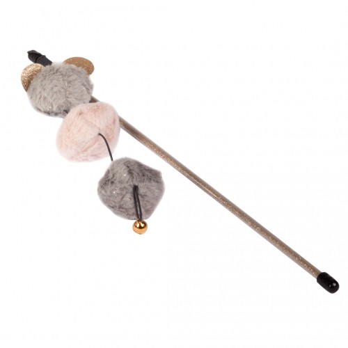 DINGO Fishing rod with pompoms - cat toy image 2