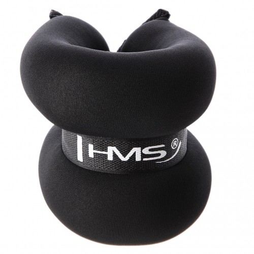 HMS OB06 BLACK ARM AND LEG WEIGHTS 2x 3 KG image 2