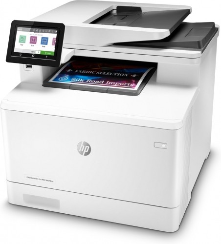 Hewlett-packard HP Color LaserJet Pro MFP M479fnw, Print, copy, scan, fax, email, Scan to email/PDF; 50-sheet uncurled ADF image 2