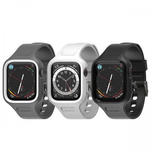 Araree etui z paskiem Duple Pro Apple Watch 44|45mm biały|white AR70-01866B image 2