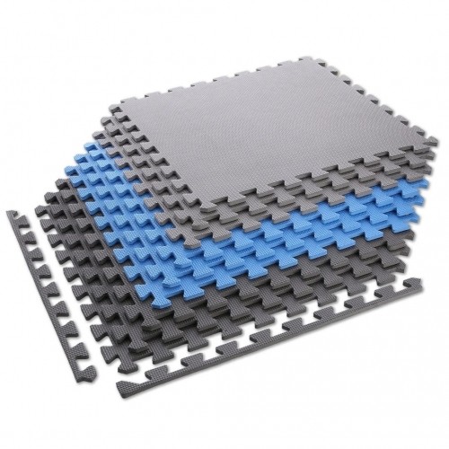 Puzzle mat multipack One Fitness MP10 blue-grey image 2