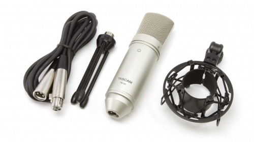 Tascam TM-80 microphone Gold Studio microphone image 2
