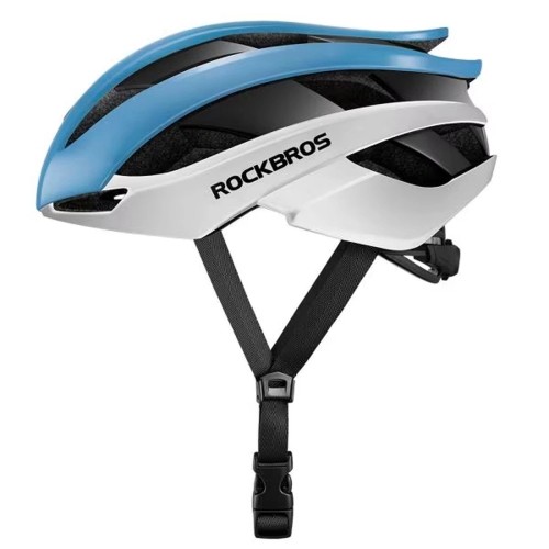 Rockbros bicycle helmet 10110004004 size M - blue and white image 2