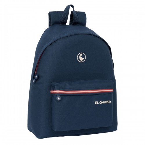 Школьный рюкзак El Ganso Classic Тёмно Синий 33 x 42 x 15 cm image 2