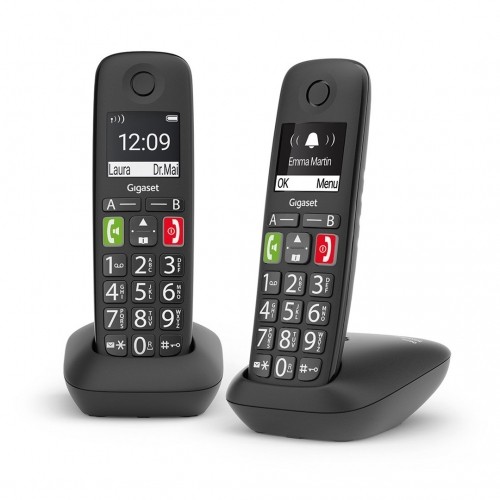 Gigaset Telefon bezprzewodowy E290 Duo Black image 2