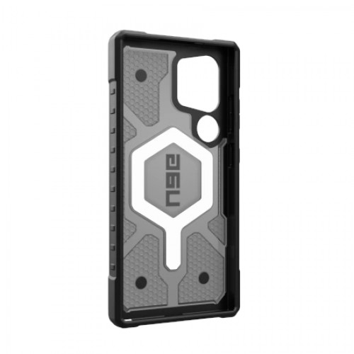 UAG Pathfinder Clear Magnet case for Samsung Galaxy S24 Ultra 5G with magnetic module - gray image 2