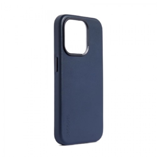Decoded Leather Case with MagSafe for iPhone 15 Pro Max - blue image 2