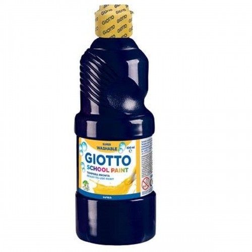 tempera Giotto   Melns 500 ml (6 gb.) image 2