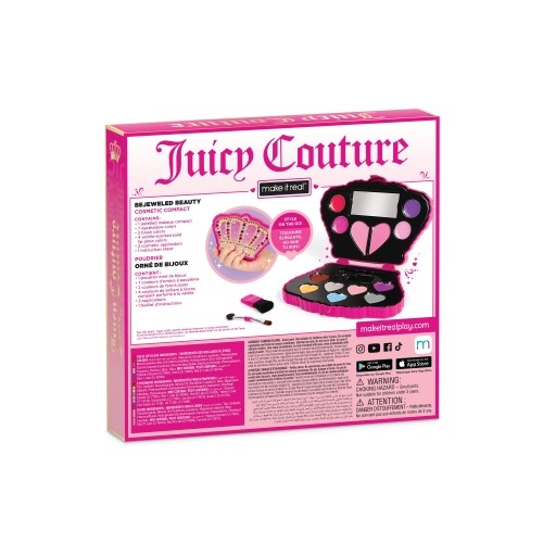 MAKE IT REAL Juicy Couture Bejeweled Beauty Kompakts kosmētikas komplekts image 2