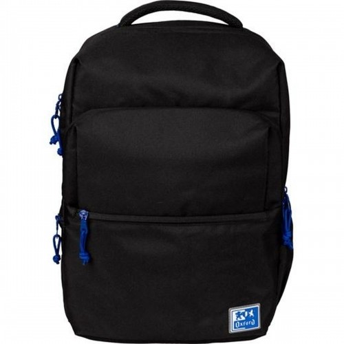 Школьный рюкзак Oxford B-Ready Oxfbag Чёрный 42 x 30 x 15 cm (5 штук) image 2