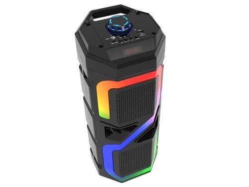 Tracer portable speaker Natrix 16W TWS bluetooth LED black TRAGLO47193 image 2