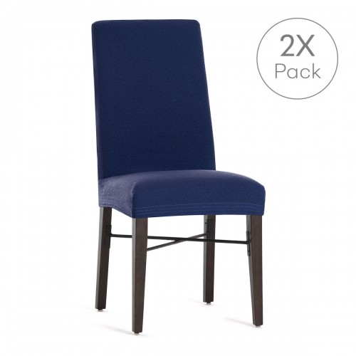 Krēsla Pārklājs Eysa BRONX Zils 50 x 55 x 50 cm 2 gb. image 2