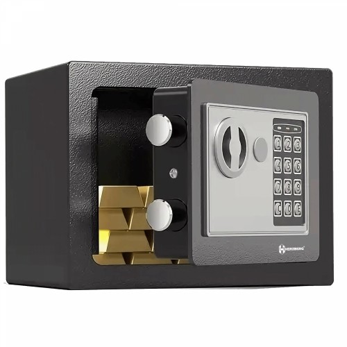 Herzberg Home & Living Herzberg HG-03848: Electronic Digital Steel Safe Security Box - 17x23x17cm image 2