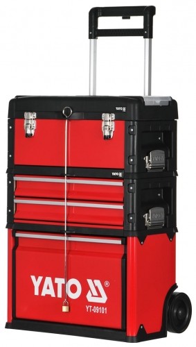 Yato YT-09101 small parts/tool box Tool chest Metal Black,Red image 2