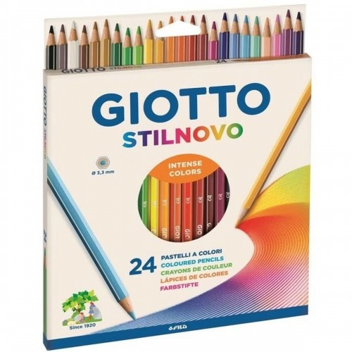 Krāsainie zīmuļi Giotto Stilnovo Daudzkrāsains (6 gb.) image 2