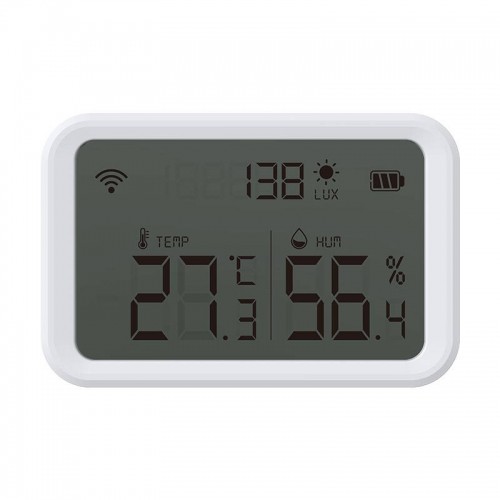 Smart Temperature and Humidity sensor NEO NAS-TH02W ZigBee Tuya with LCD screen image 2