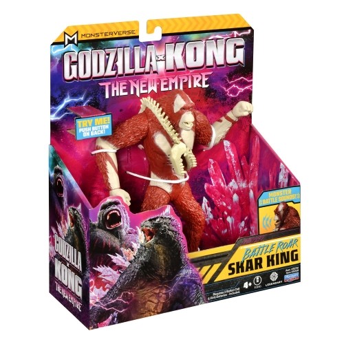 Godzilla X Kong GODZILLA 7" figure Battle Roar Skar King, 35508 image 2