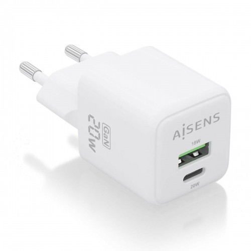 Сетевое зарядное устройство Aisens ASCH-20W2P010-W Белый 20 W (1 штук) image 2
