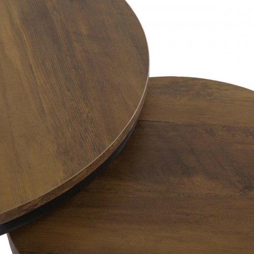 Набор из двух столиков Versa Металл Деревянный MDF 60 x 45 x 60 cm (2 штук) image 2