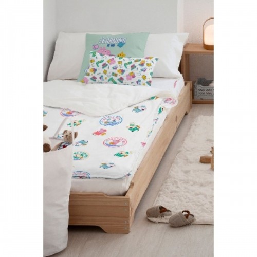 Комплект постельного белья на молнии Peppa Pig Time Bed Разноцветный (90 cm) image 2