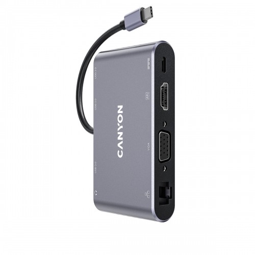 Canyon USB-разветвитель CNS-TDS14 Серый (1 штук) image 2