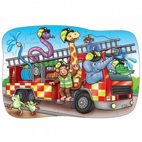 Puzle un domino komplekts Orchard Big fire Engine (FR) image 2