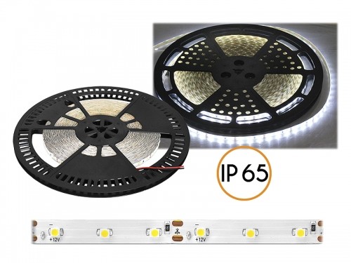 Eco Light PS ECO LED vads IP65, silti balta gaisma, 60diod|m, 25m, balta pamatne, SMD2835. image 2