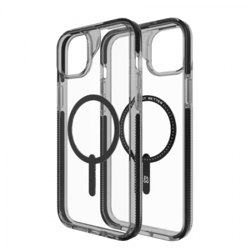 ZAGG Santa Cruz Snap case with MagSafe for iPhone 15 Plus | 14 Plus - black image 2