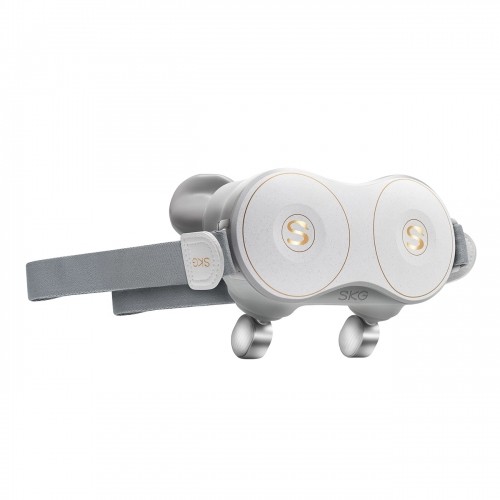 SKG H7-E neck massager with compress and red light - white image 2