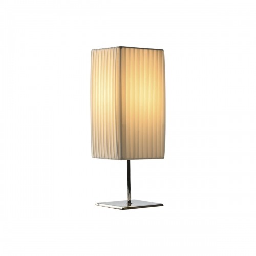 Galda lampa Home ESPRIT Balts Sudrabains Polietilēns Dzelzs 50 W 220 V 15 x 15 x 43 cm image 2