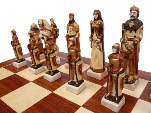 Šahs Chess Grunwald Nr.160 Marmora figūras! image 2