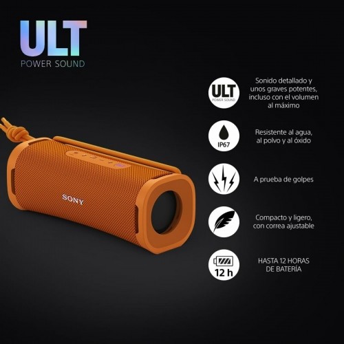 Портативный Bluetooth-динамик Sony SRSULT10D Оранжевый image 2