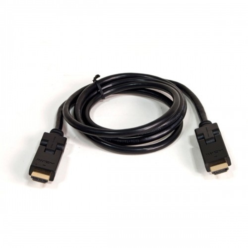 HDMI Kabelis Axil 1,5 m Melns Vīrietis/Vīrietis image 2