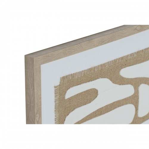 Картина Home ESPRIT Белый Бежевый Абстракция Скандинавский 52,7 x 2,5 x 72,5 cm (2 штук) image 2