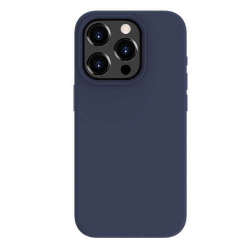 Evelatus Premium Magsafe Мягкого прикосновения силиконовый чехол-крышка Apple iPhone 15 Pro Полноч Синий image 2