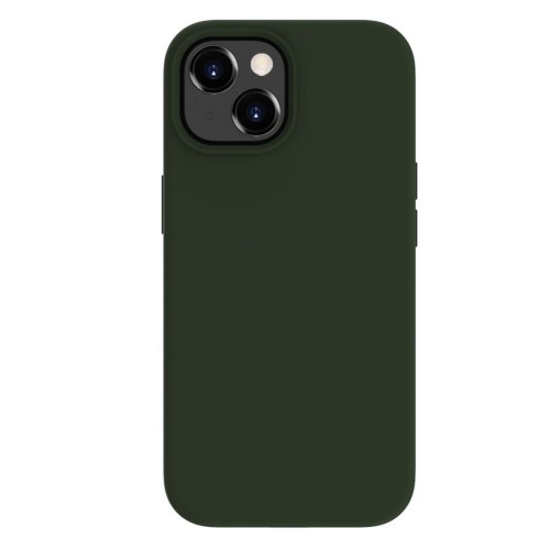 Evelatus Premium Magsafe Мягкого прикосновения силиконовый чехол-крышка Apple iPhone 15 Темно Оливковый image 2